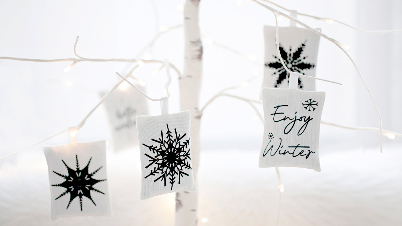 Welcome winter. Designed and handmade in Ireland from linen cotton.